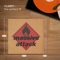 12" CLARITY DOUBLE Resealable Outer Sleeves (50 Pack)