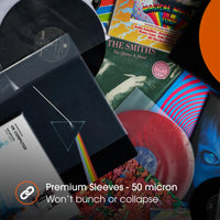 7" DYNAMIC Rounded Inner Sleeves (100 Pack)