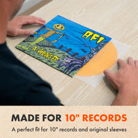 10" QUADRAPHONIC Square Inner Sleeves (25 Pack)