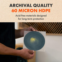7" QUADRAPHONIC Square Inner Sleeves (50 Pack)