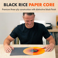 12" AUDIOPHILE Archival Inner Sleeves - Black (50 Pack)