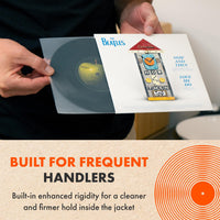 7" QUADRAPHONIC Square Inner Sleeves (50 Pack)