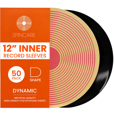 12" DYNAMIC Rounded Inner Sleeves (50 Pack)