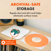 10" QUADRAPHONIC Square Inner Sleeves (25 Pack)