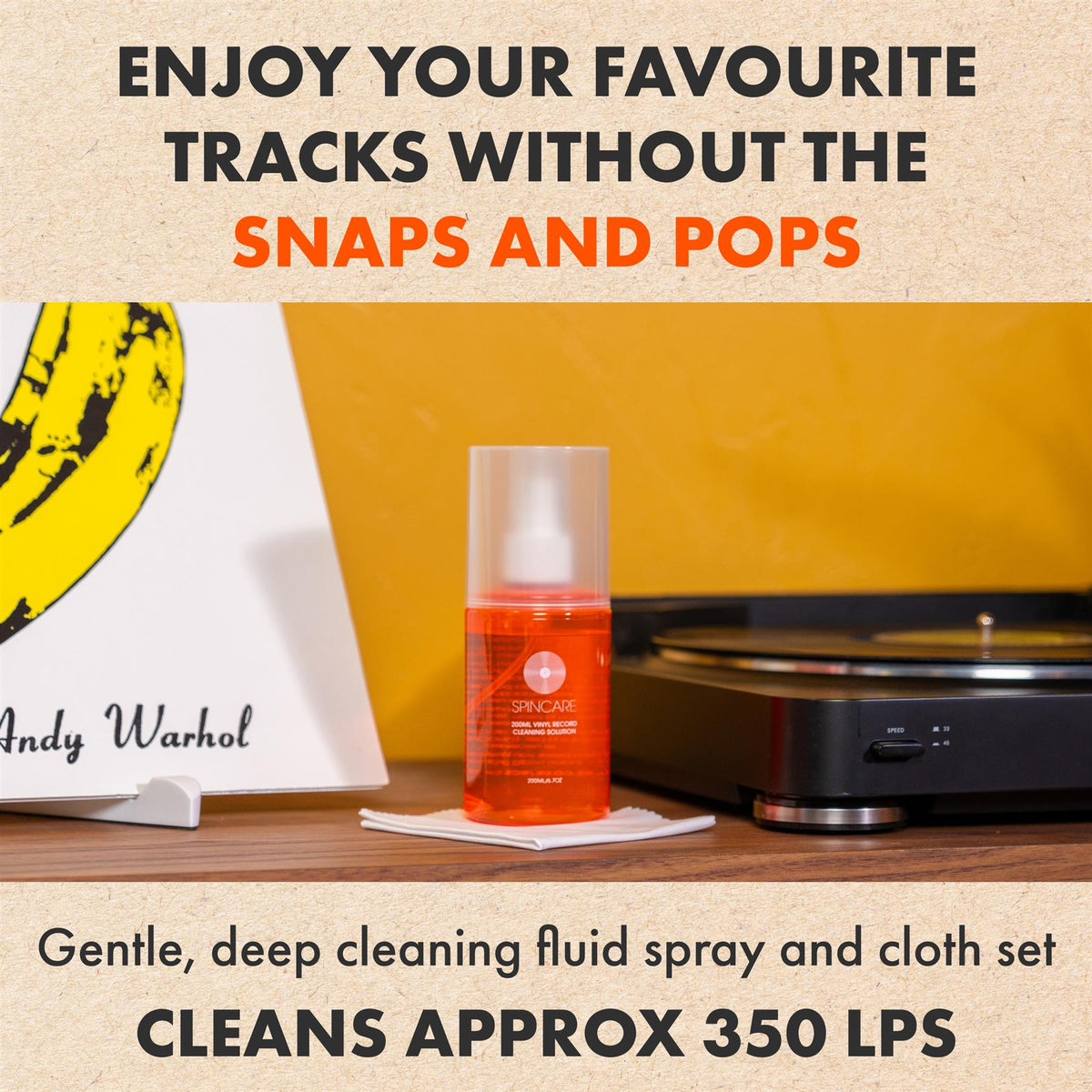 200ml Record Cleaning Solution