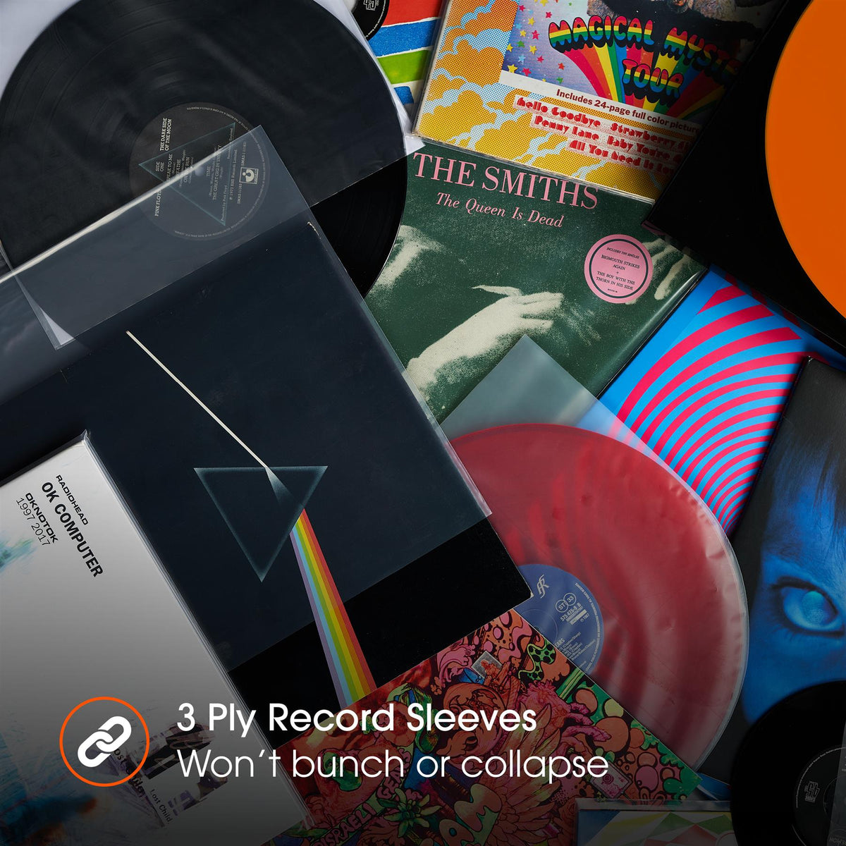 7" AUDIOPHILE Archival Inner Sleeves (25 pack)