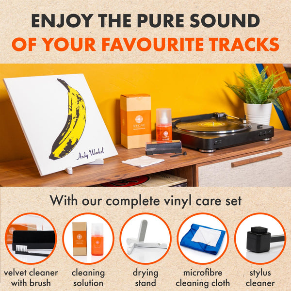5-in-1 Vinyl Record Cleaning Kit