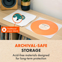 10" AUDIOPHILE Archival Inner Sleeves (25 Pack)