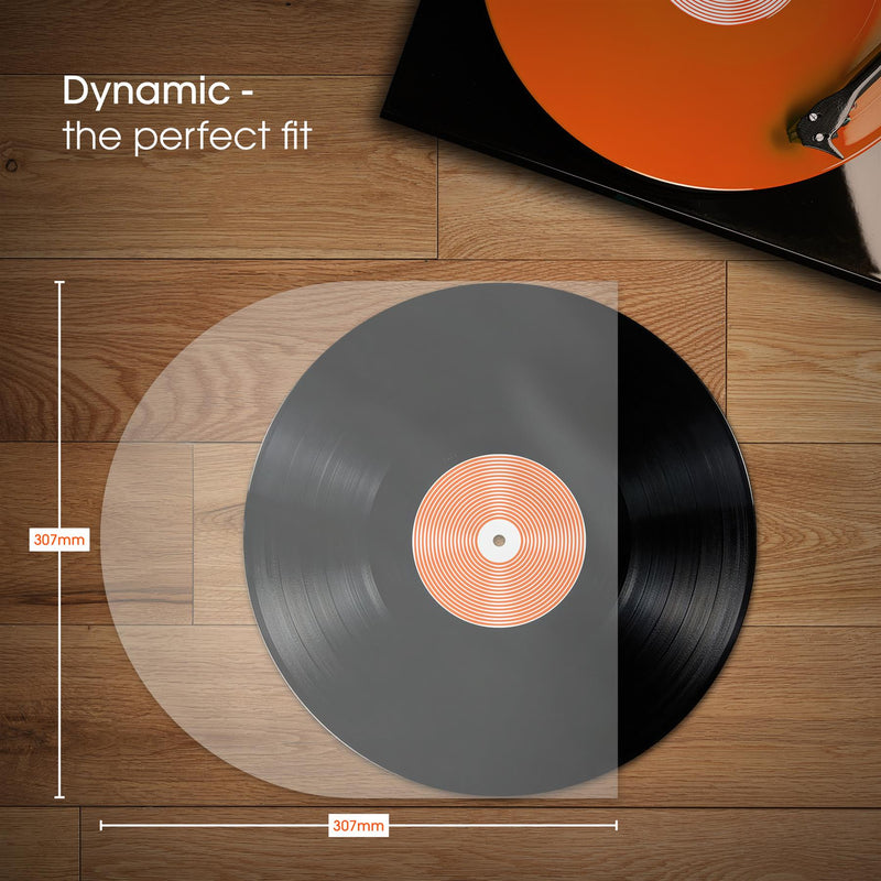 12" DYNAMIC Rounded Inner Sleeves (100 Pack)