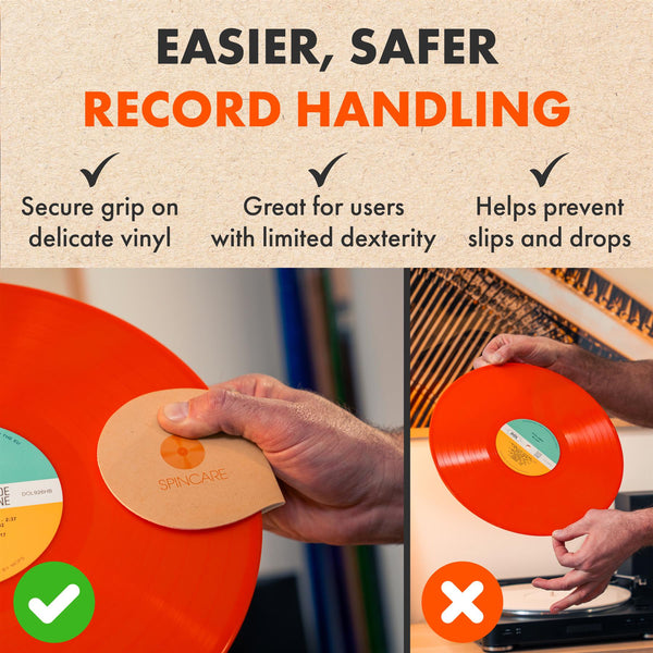 Anti-Static Vinyl Record Handling Mitts (Set of 3)