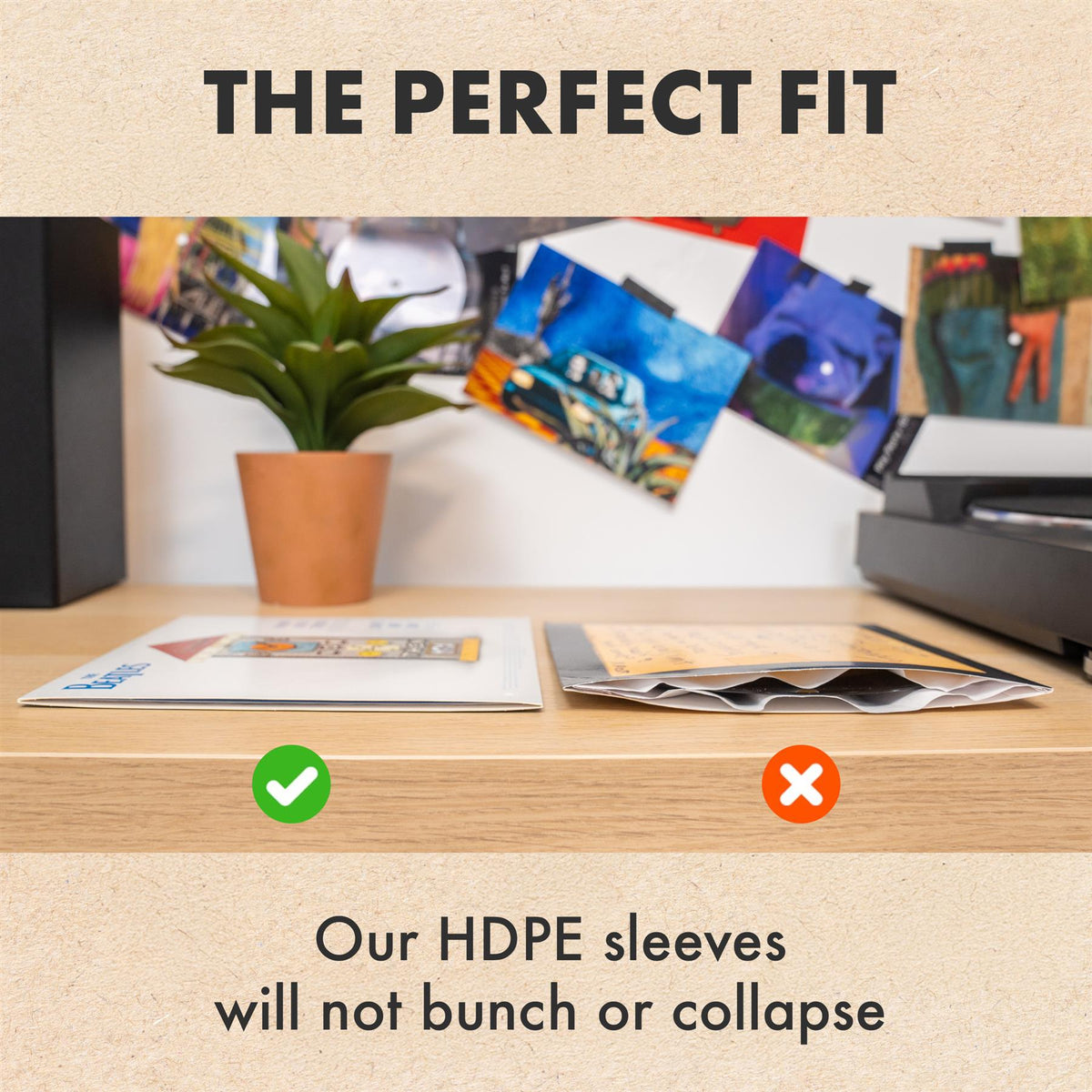 7" AUDIOPHILE Archival Inner Sleeves (50 pack)