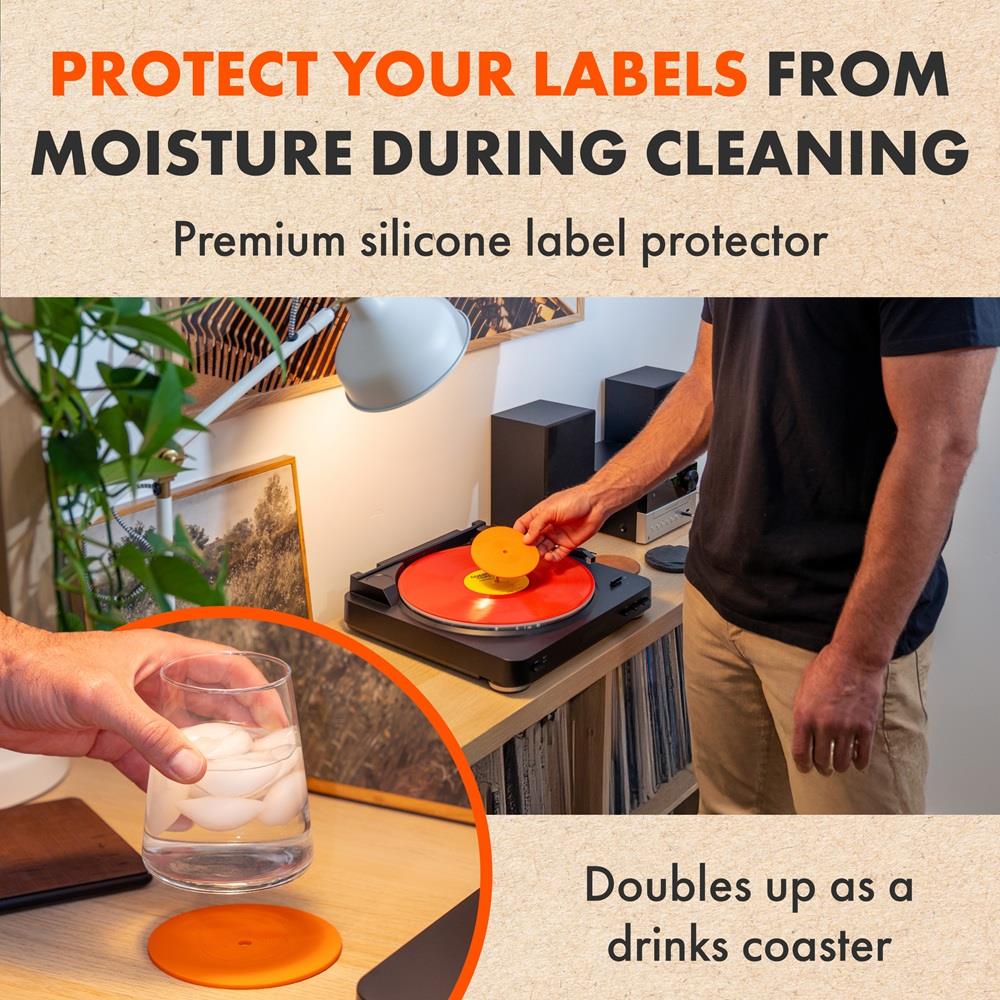 Vinyl Record Label Protector