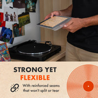 10" DENSITY Polythene Outer Sleeves (50 Pack)