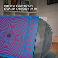 12" DYNAMIC Rounded Inner Sleeves (50 Pack)