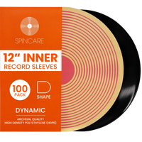 12" DYNAMIC Rounded Inner Sleeves (100 Pack)