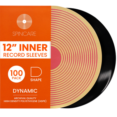 12" DYNAMIC Rounded Inner Sleeves (100 Pack)