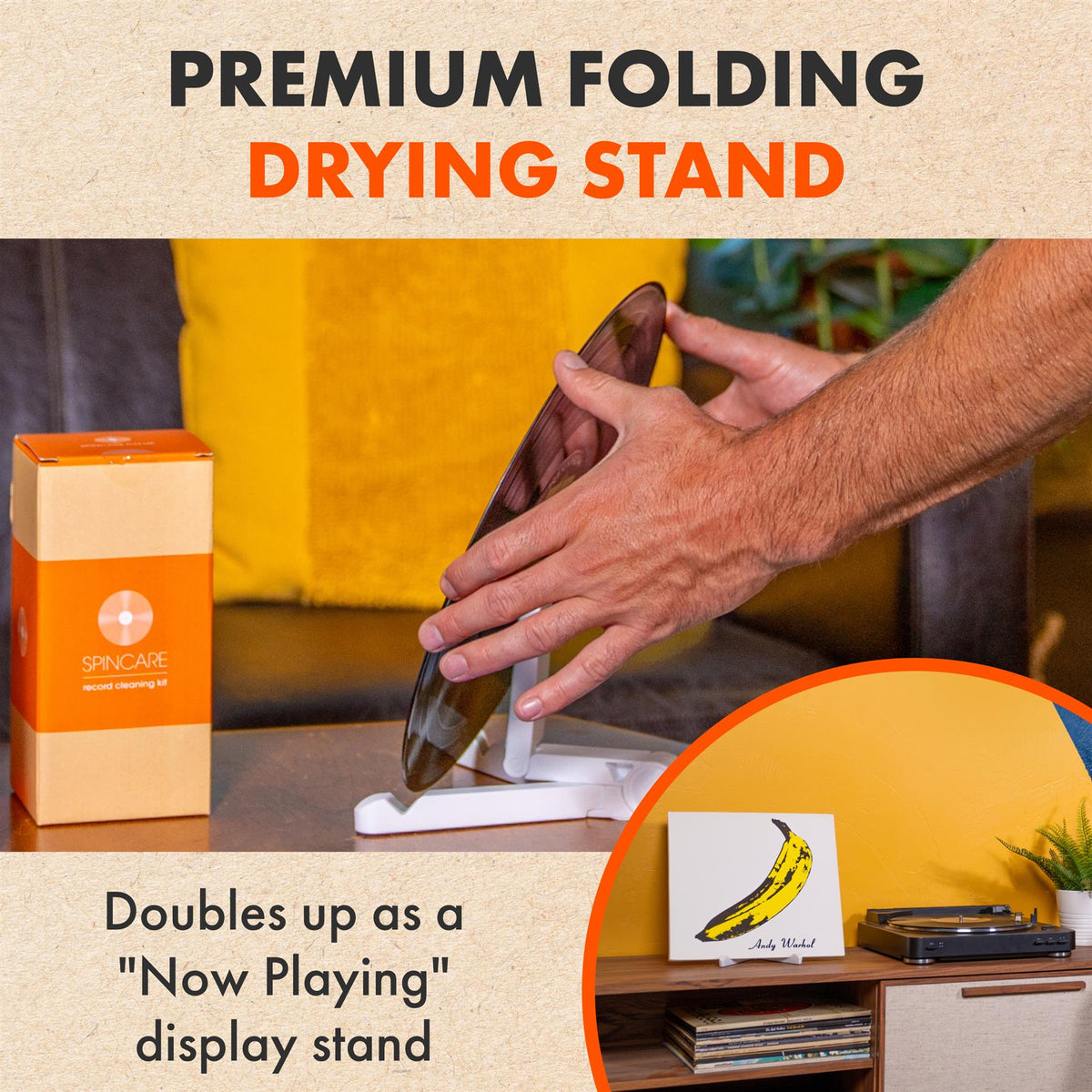 5-in-1 Vinyl Record Cleaning Kit