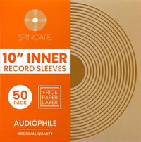 10" AUDIOPHILE Archival Inner Sleeves (25 Pack)