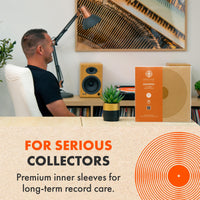 10" AUDIOPHILE Archival Inner Sleeves (25 Pack)