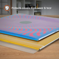 10" CLARITY Resealable Outer Sleeves (50 Pack)