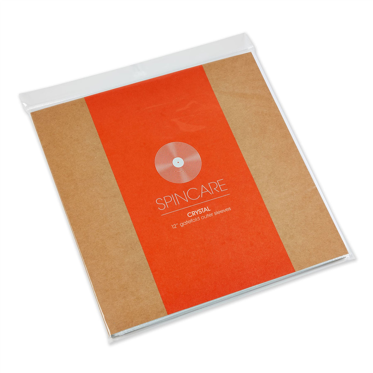 12" CRYSTAL GATEFOLD Outer Sleeves (25 Pack)