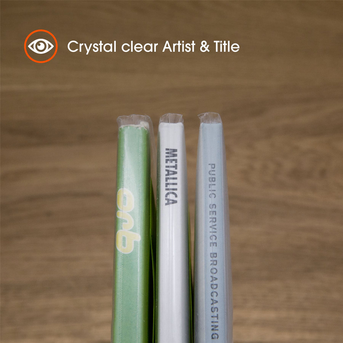12" CRYSTAL GATEFOLD Outer Sleeves (25 Pack)
